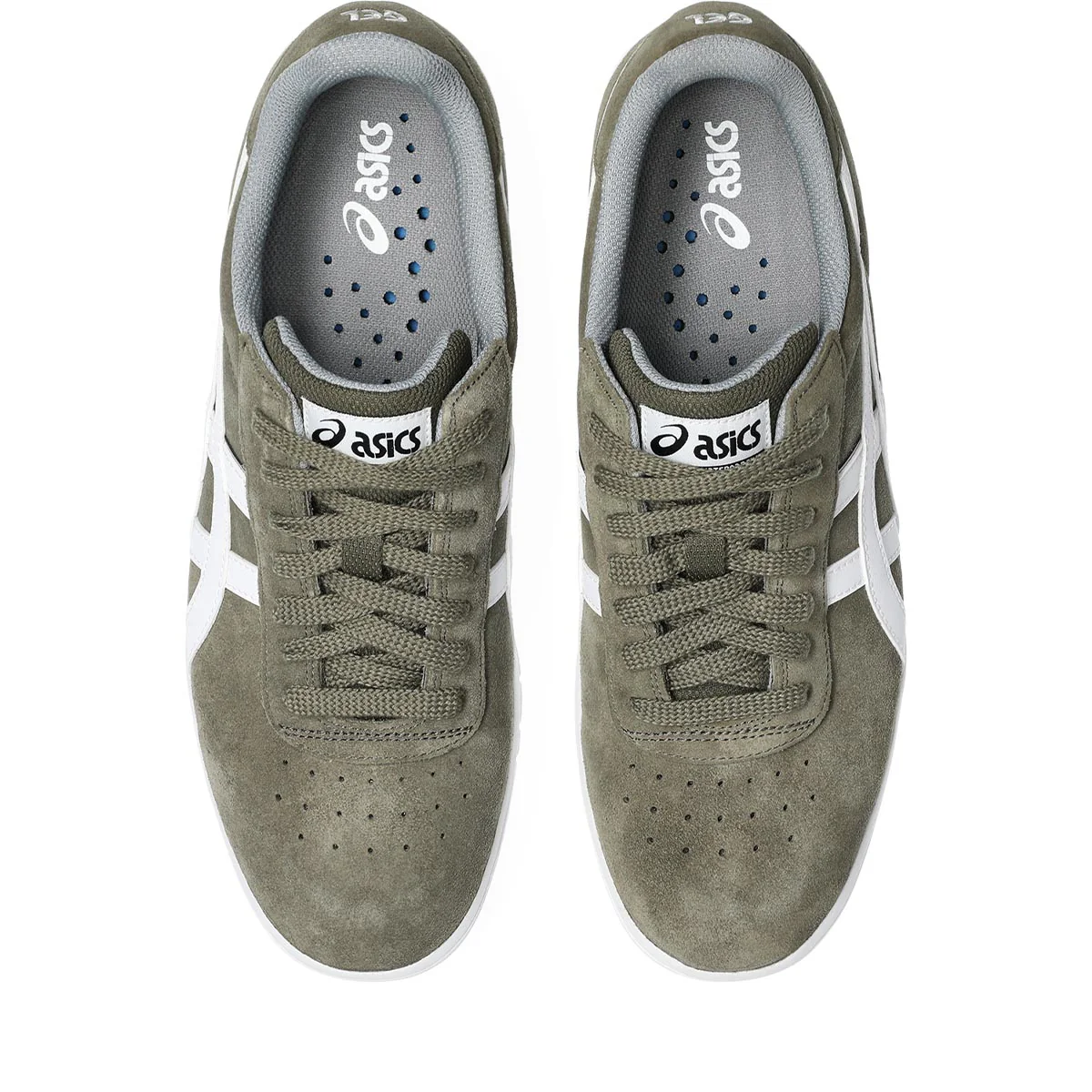 Asics - Gel-Vickka Pro Shoes Dark Olive/White - Image 3