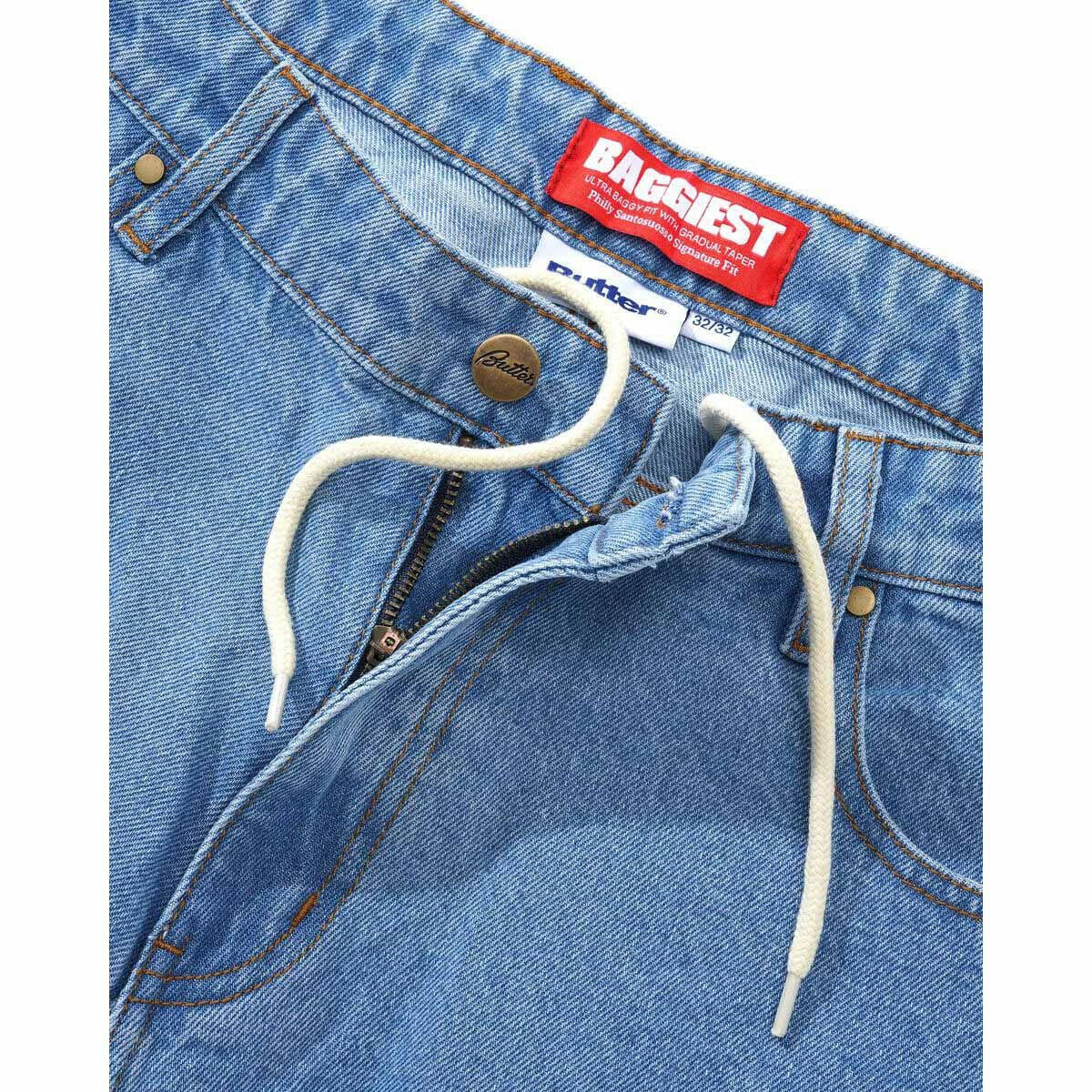 Butter Goods - Santosuosso Denim Jeans Washed Indigo - Image 4