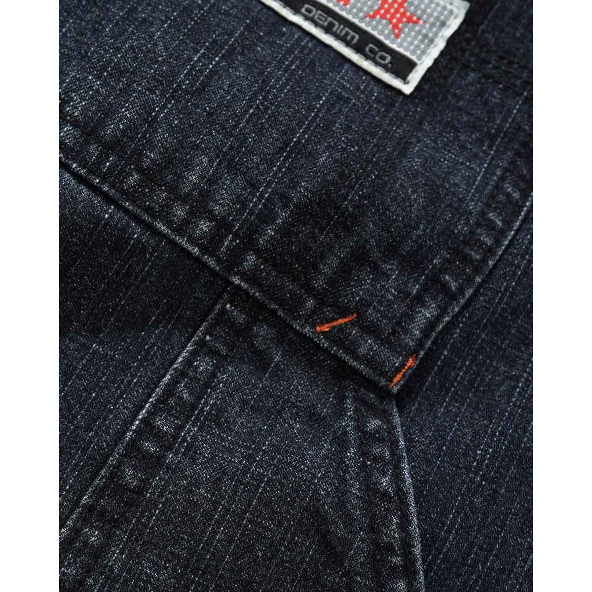 Cash Only - Company Denim Shorts Distress Washed Midnight - Image 7