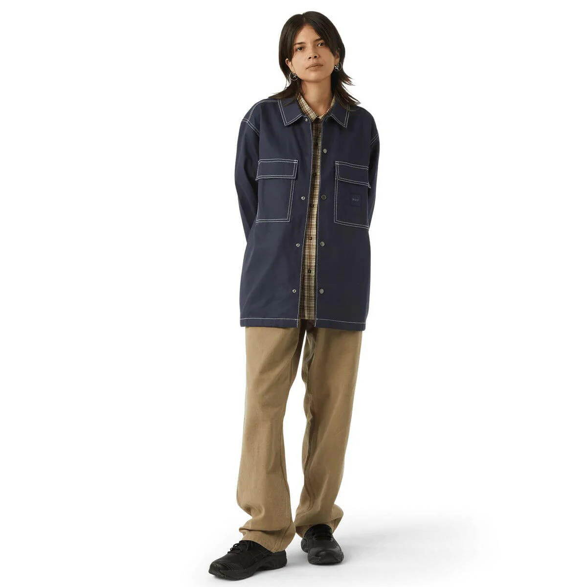 Huf - Mason Shacket Navy - Image 5