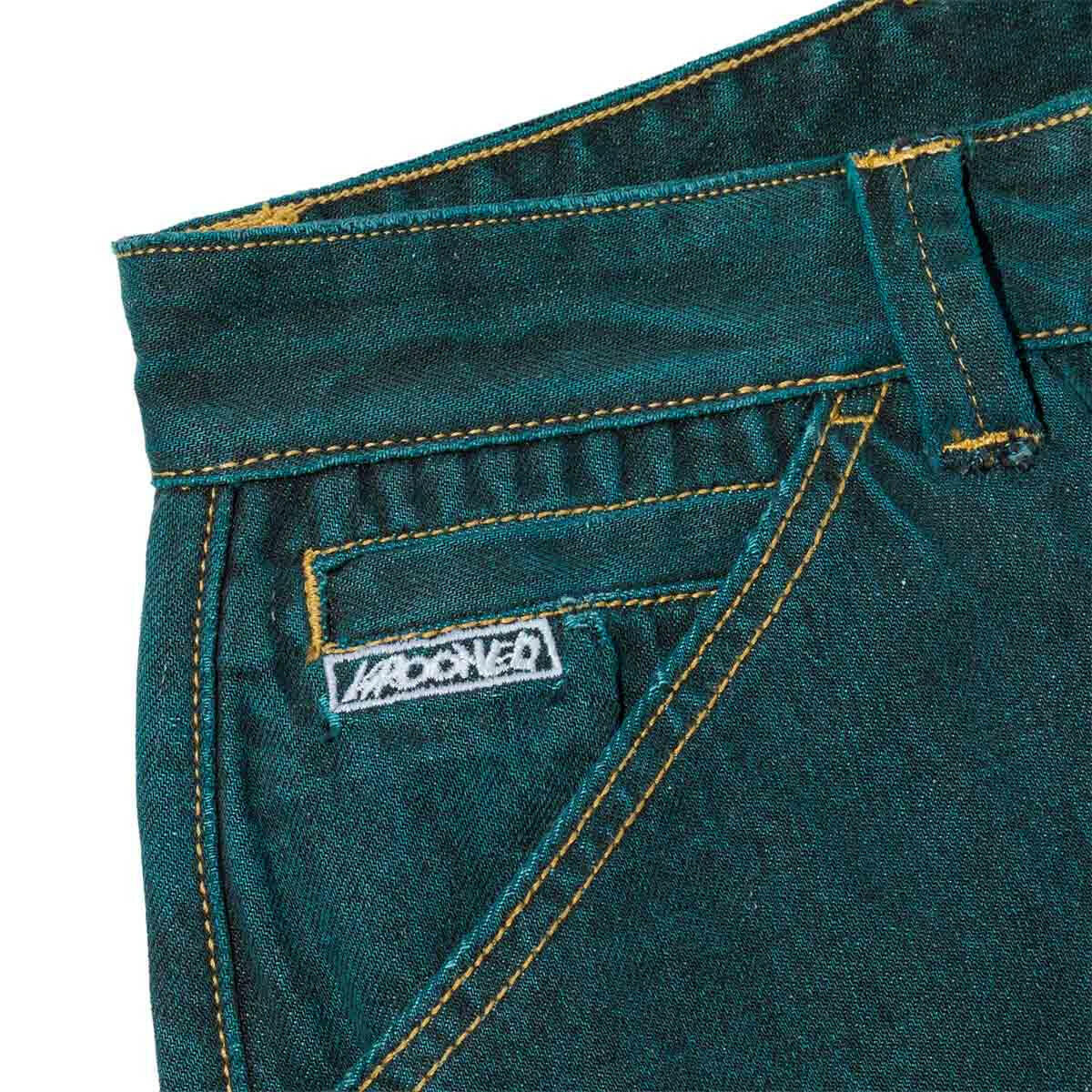 Krooked - Eyes Denim Twill Pants Green Overdye - Image 3