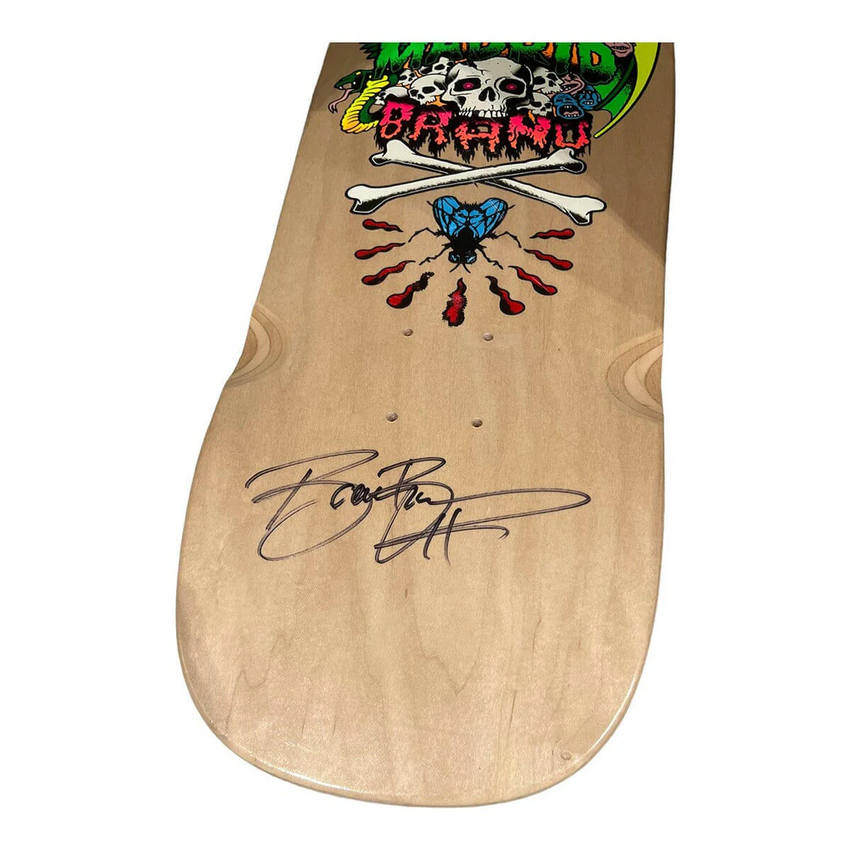 Madrid - Brand X Exclusive Signed 9.5 Skateboard Deck - Image 3