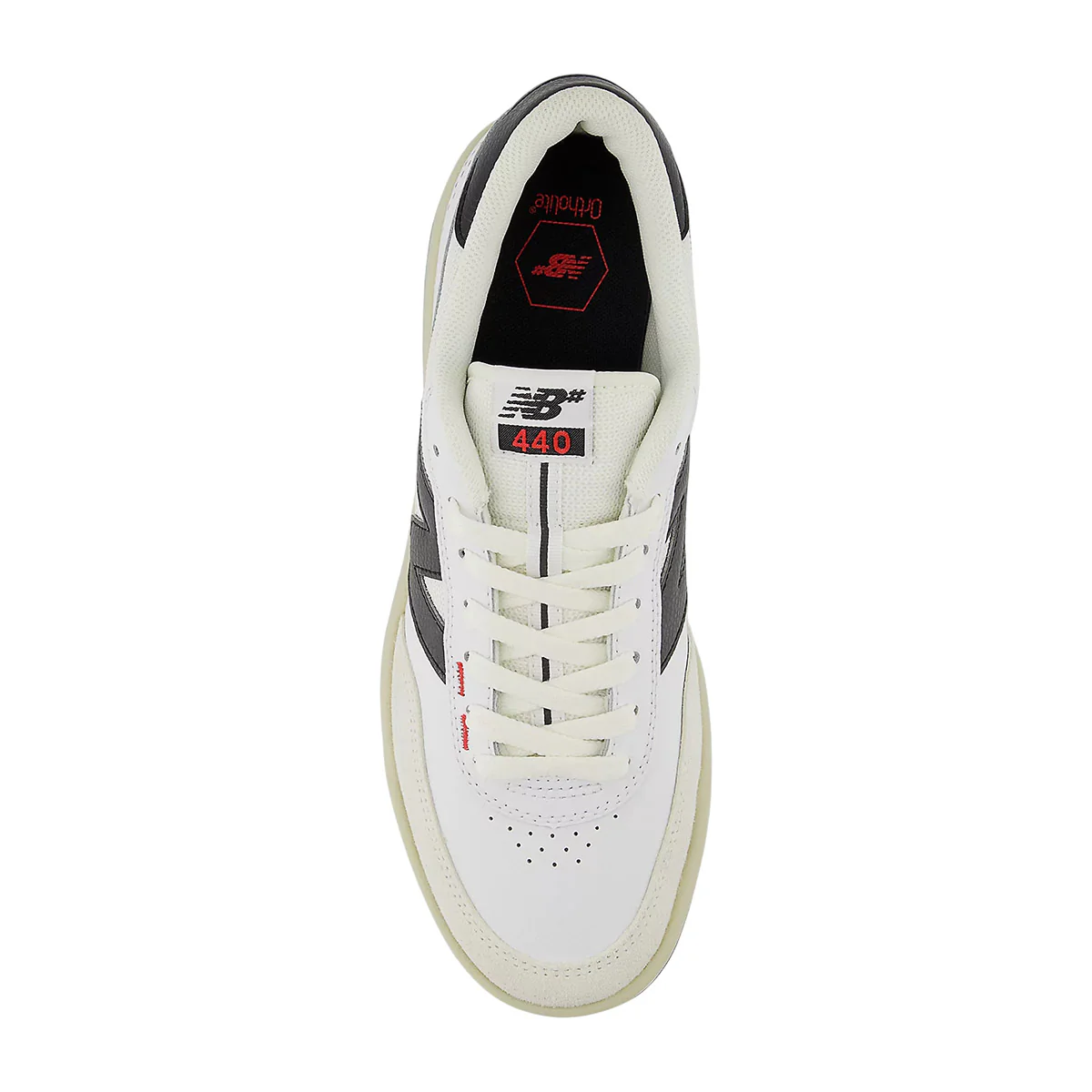 New Balance - 440 Shoes White/Black - Image 3