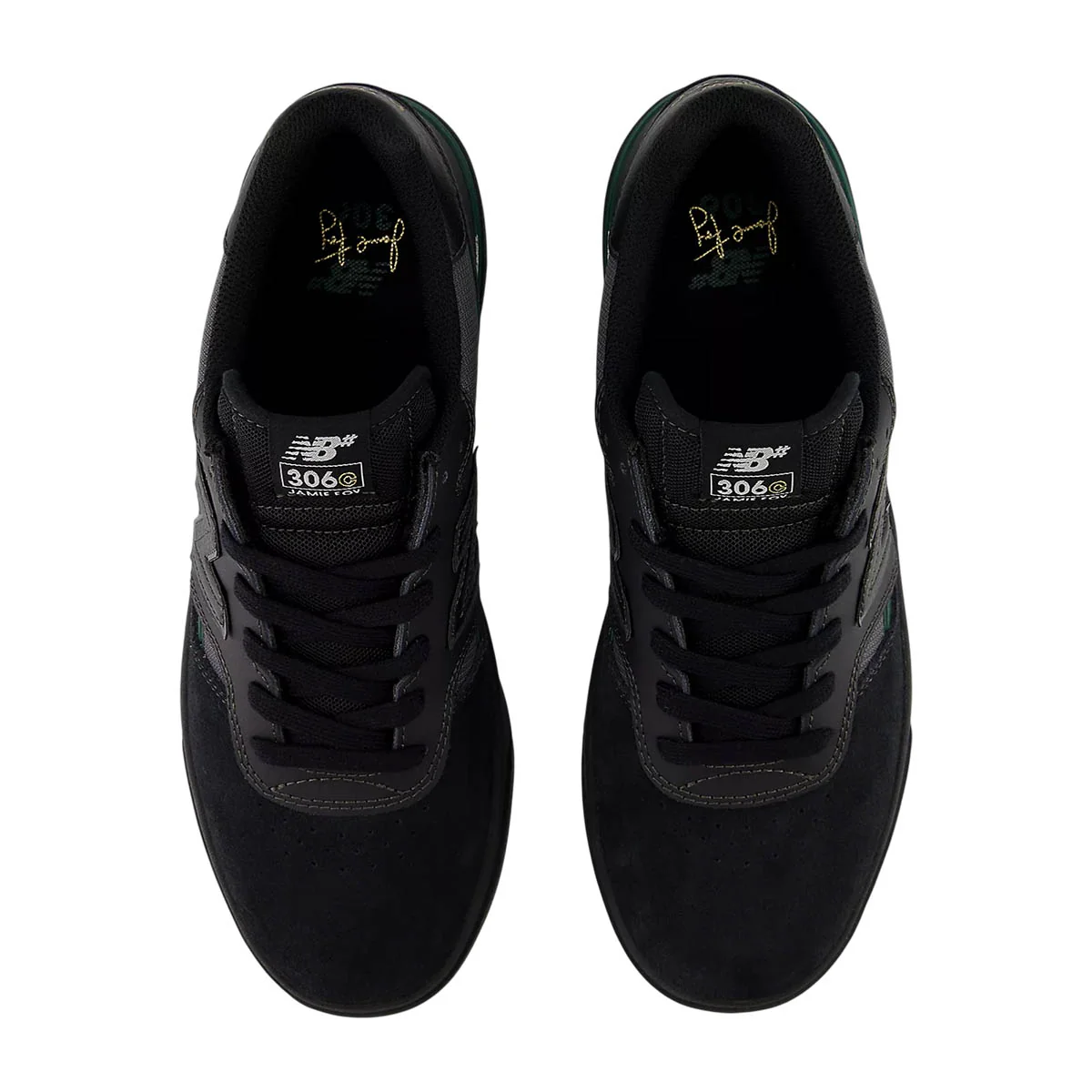 New Balance - Jamie Foy 306 Cup Shoes Black/Nightwatch Green - Image 3