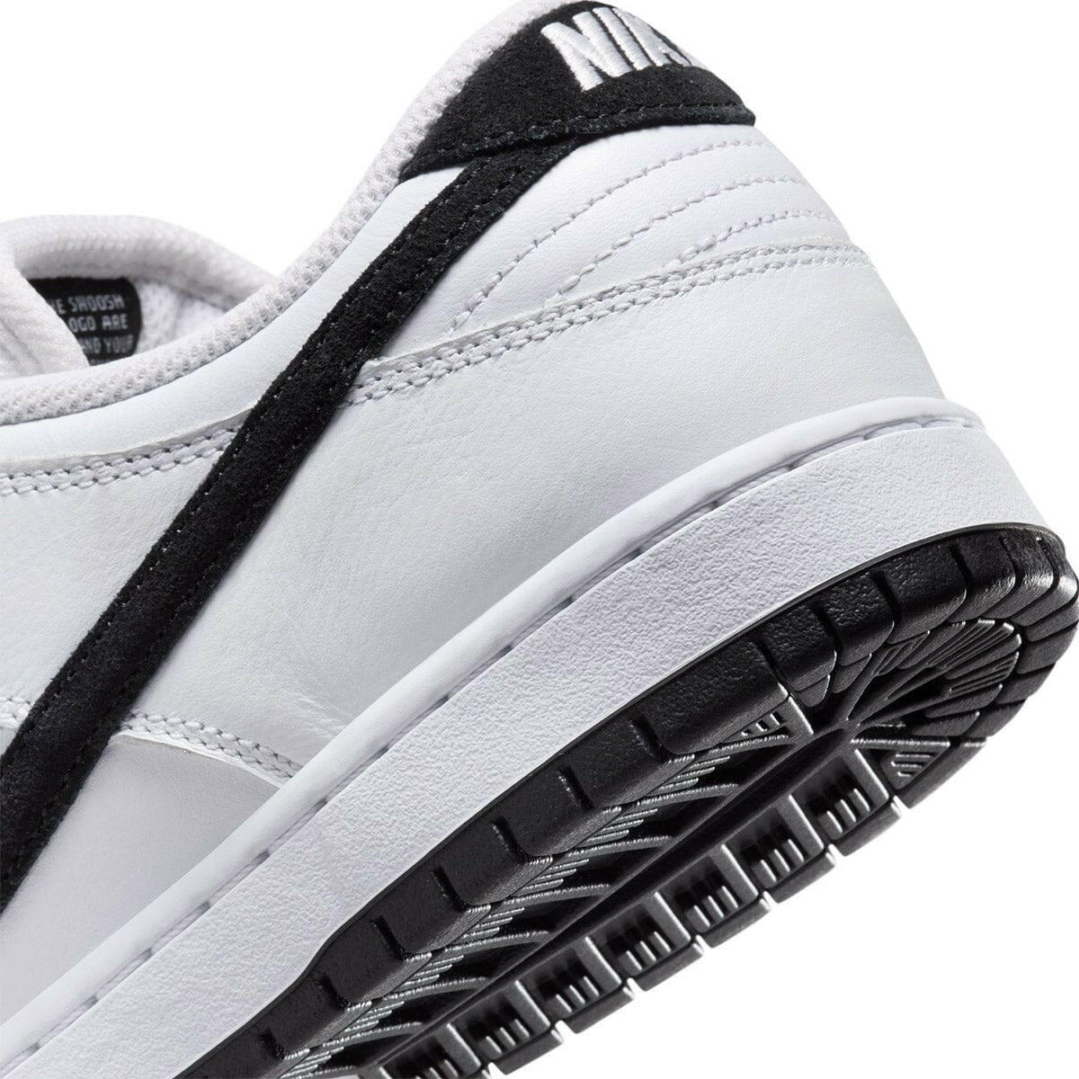 Nike SB - Dunk Low Pro Shoes White/Black - Image 5