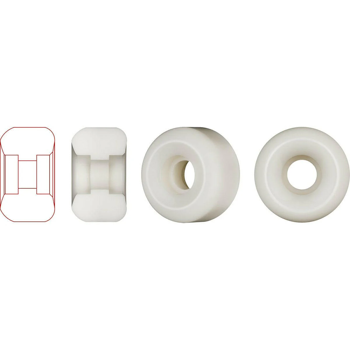 Powell Peralta - Nano Rats Dragon Formula 52MM X 30MM 93A Skateboard Wheels - Image 4