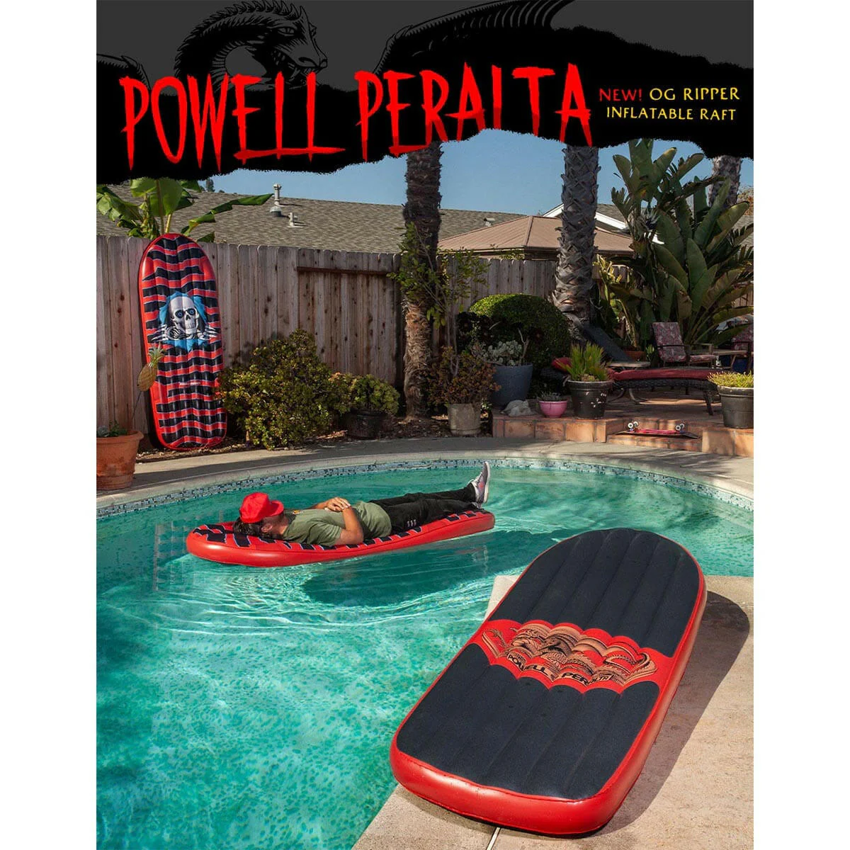 Powell Peralta -  Ripper Raft Red - Image 4