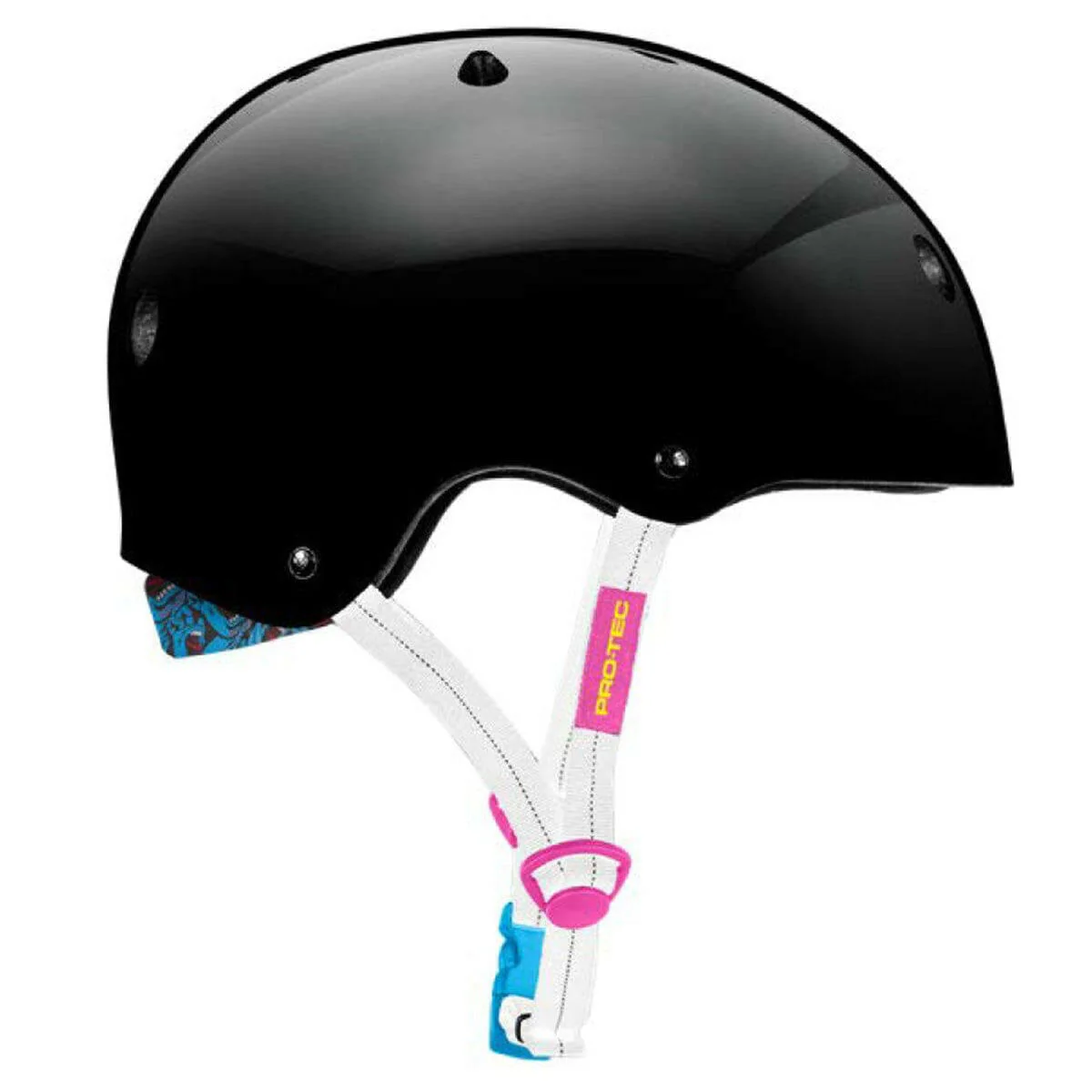 Pro Tec - Low Pro Certified Helmet Santa Cruz Gloss Black - Image 3