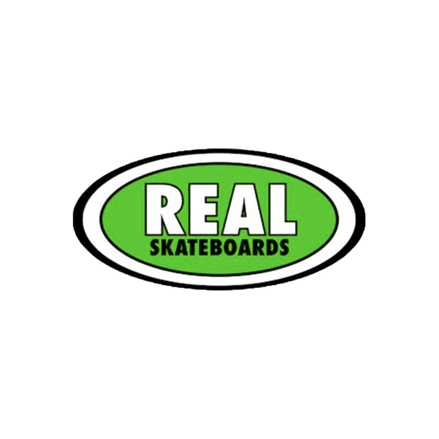Real - Oval Classic 7" Sticker - Image 3
