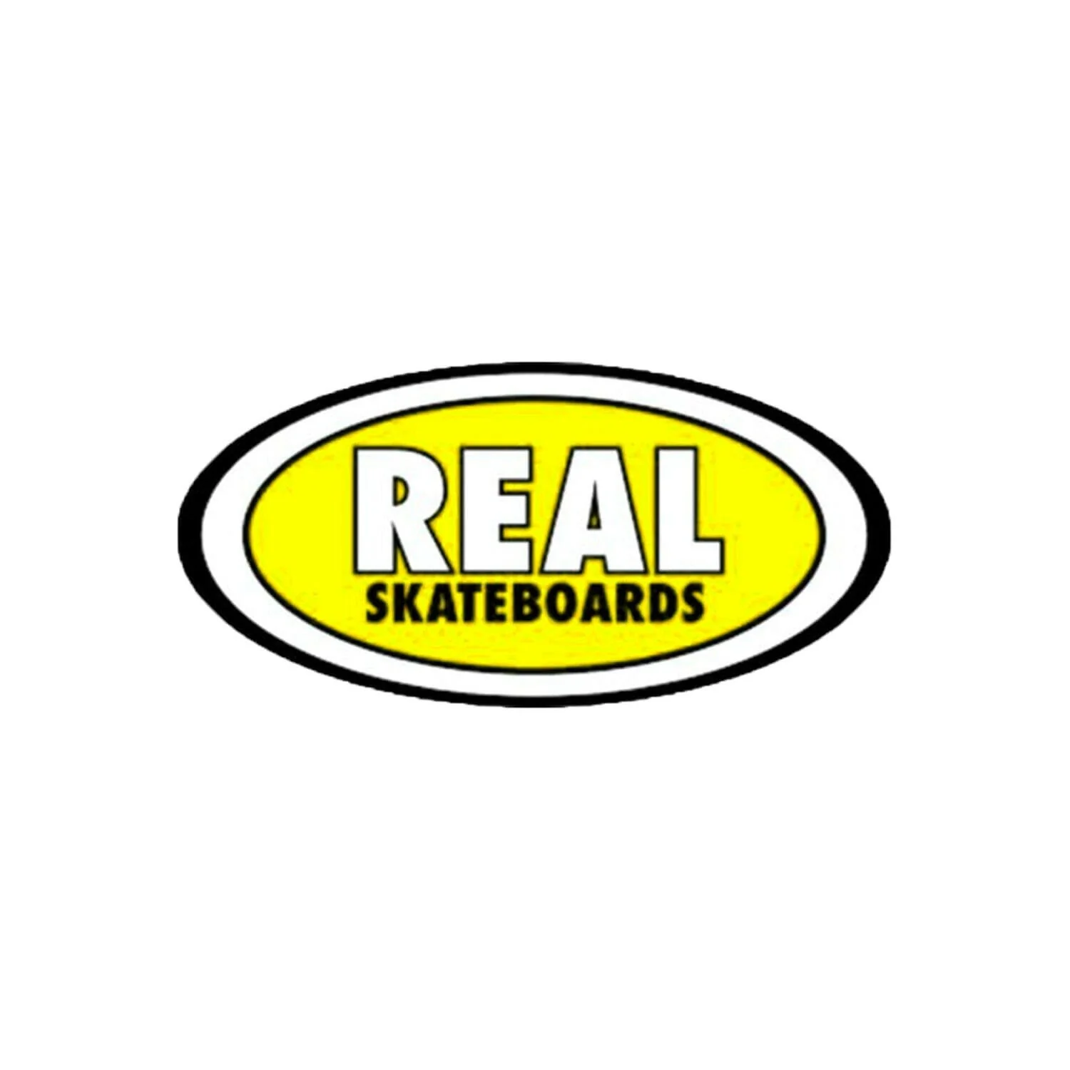 Real - Oval Classic 7" Sticker - Image 4