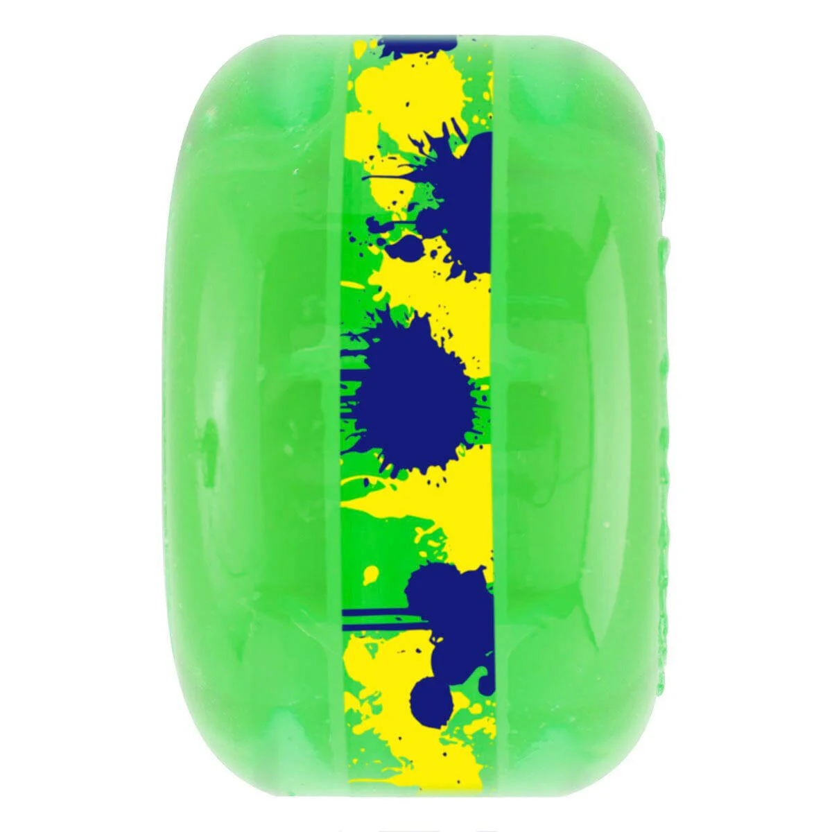 Ricta - Clear Splatter Clouds Camo Green 57MM 78A Skateboard Wheels - Image 3