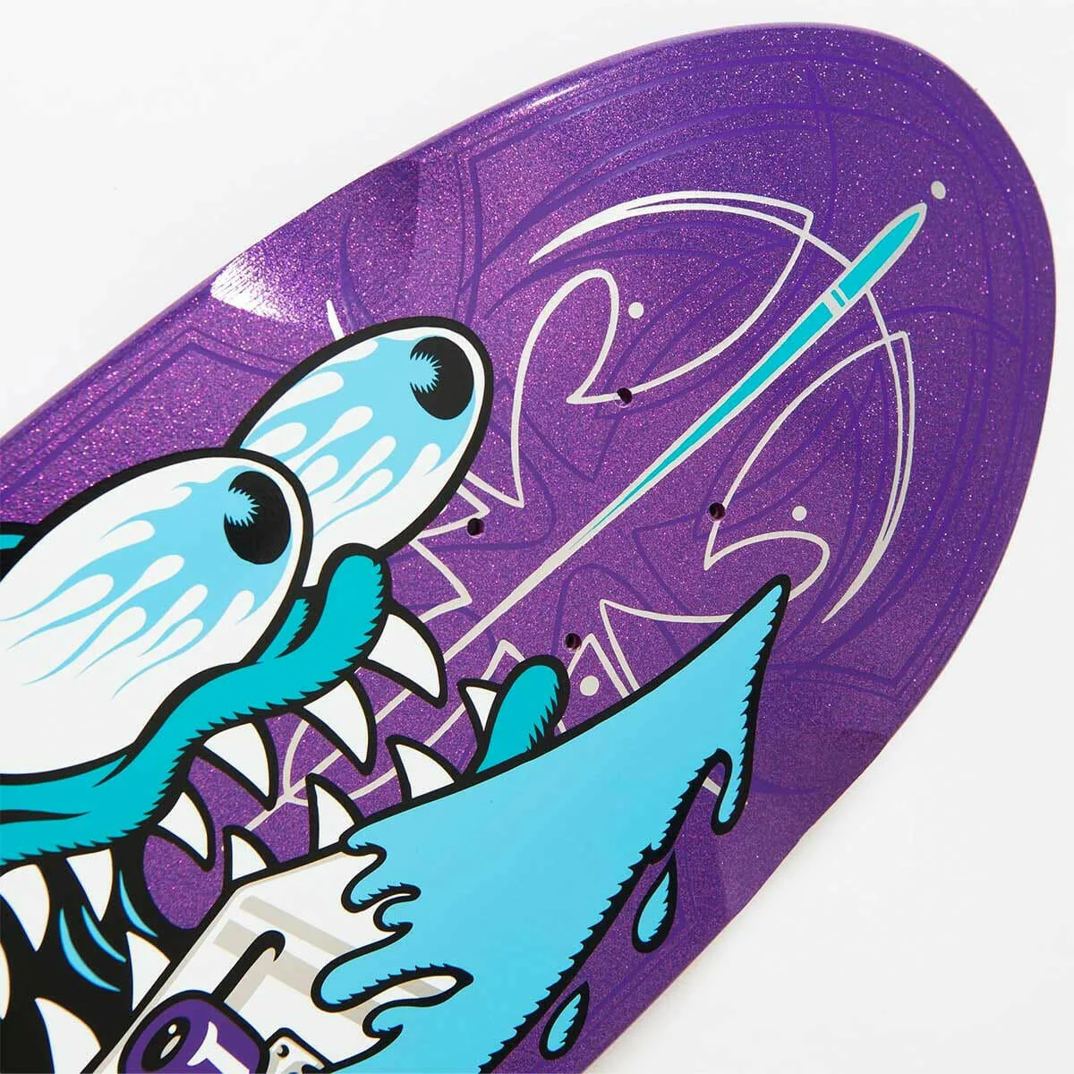 Santa Cruz - Keith Meek Pinstripe Slasher 9.23 Skateboard Deck - Image 4