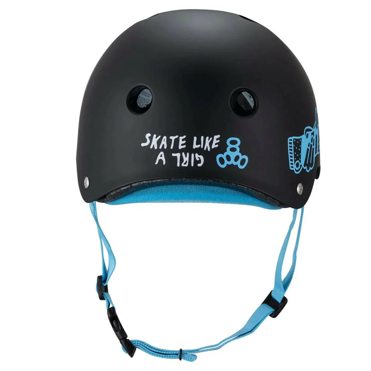 Triple 8 - Certified Sweatsaver Helmet Skate Like A Girl - Image 3