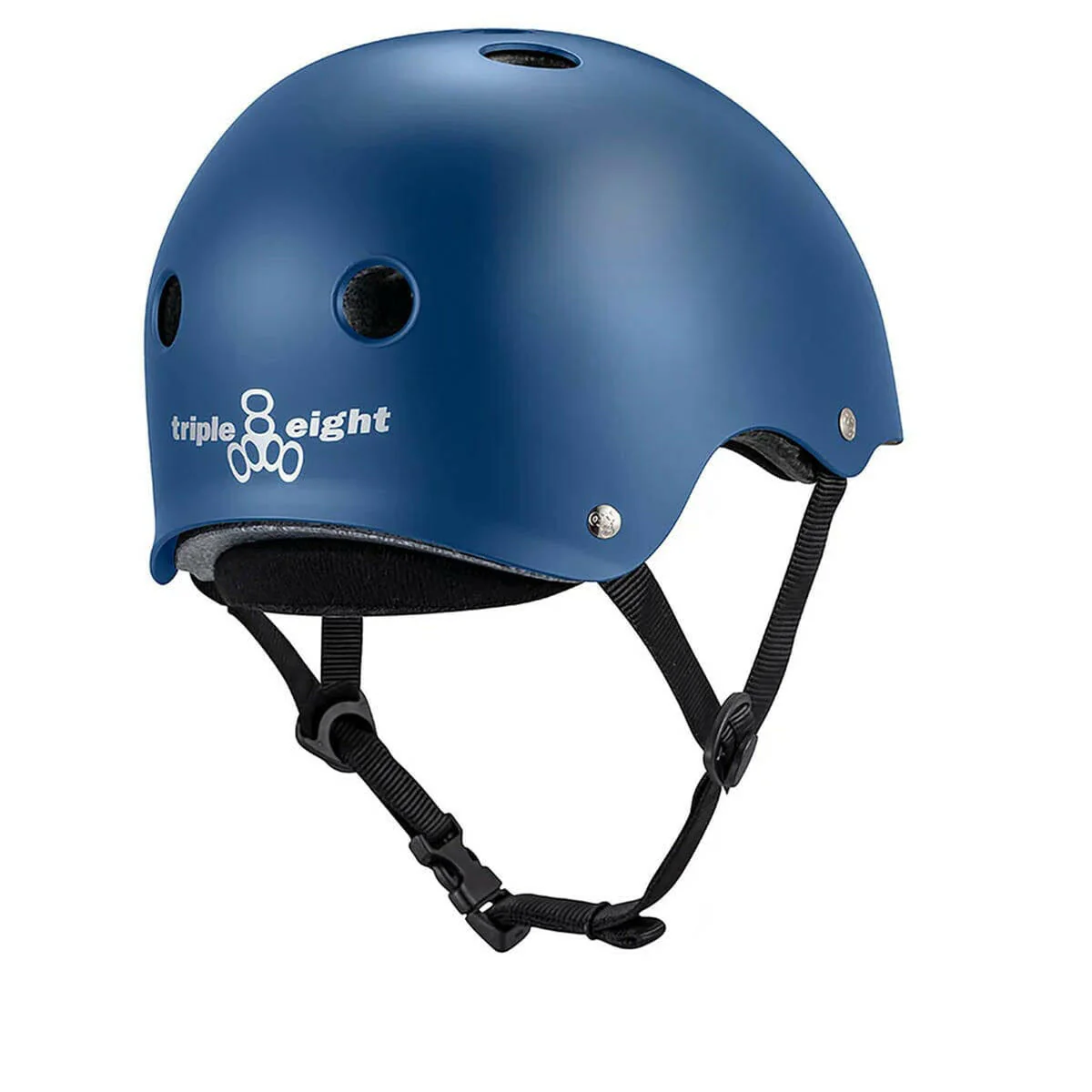 Triple 8 - Deep Cover Helmet Navy Matte - Image 3