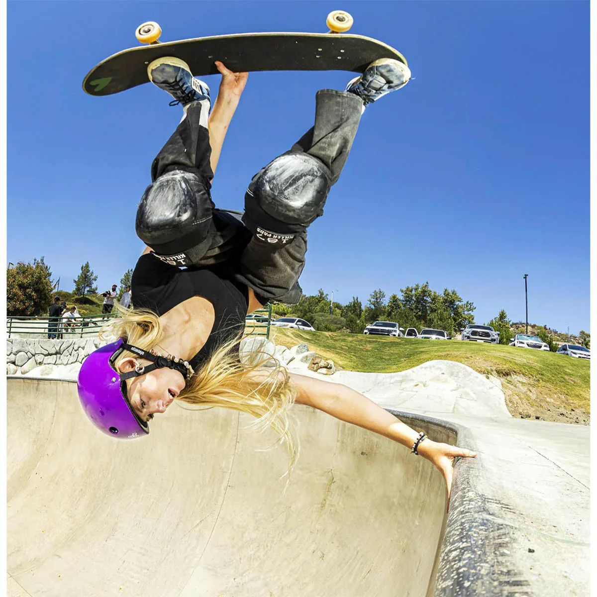 Triple 8 - Deep Cover Helmet Purple Gloss - Image 4