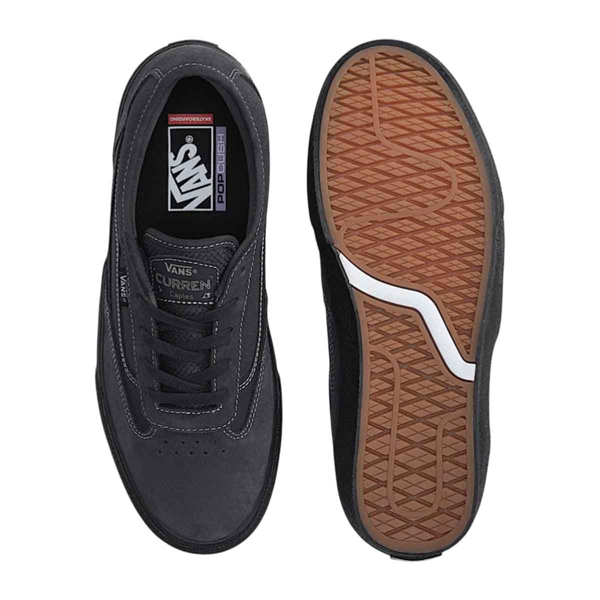Vans - Skate Curren Caples Shoes Charcoal/Black - Image 5