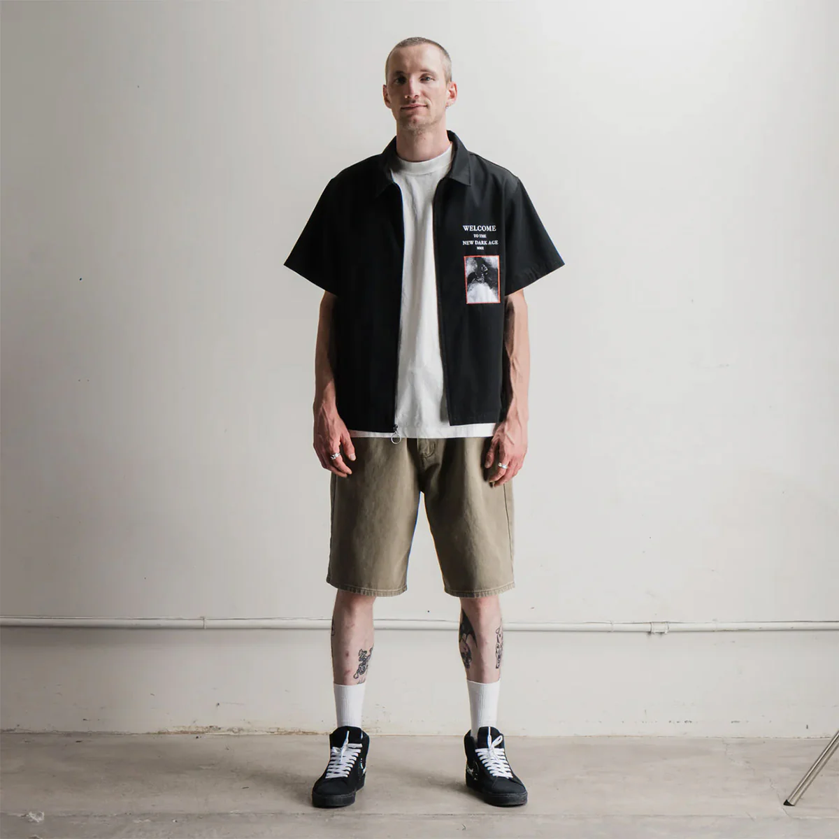 Welcome - Chasm Baggy Denim Jort Cedar - Image 7