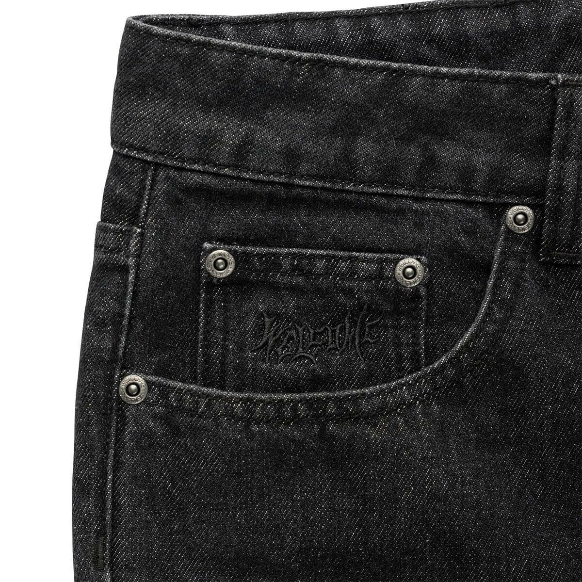 Welcome - Immortal Loose Straight Denim Washed Black - Image 3