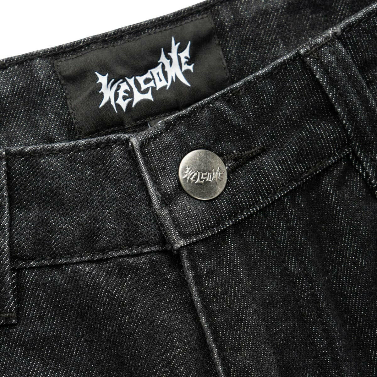 Welcome - Immortal Loose Straight Denim Washed Black - Image 4