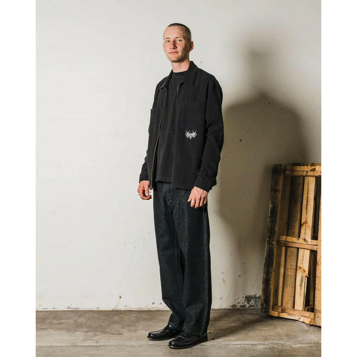 Welcome - Immortal Loose Straight Denim Washed Black - Image 6